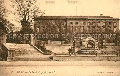 Metz_Moselle Palais de Justice Justizpalast Metz_Moselle