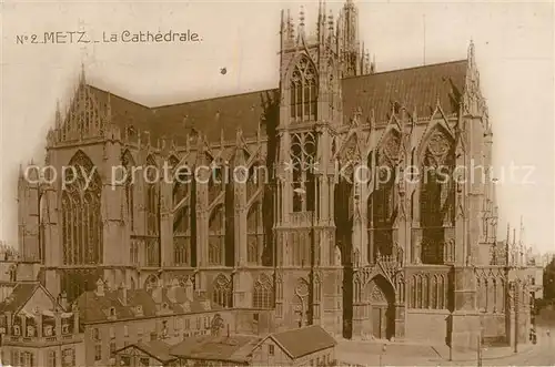 Metz_Moselle La Cathedrale Dom Metz_Moselle