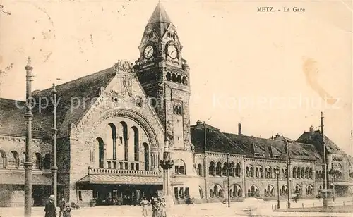 Metz_Moselle La gare Bahnhof Metz_Moselle