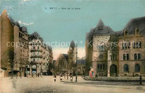 Metz_Moselle Rue de la Gare Metz_Moselle