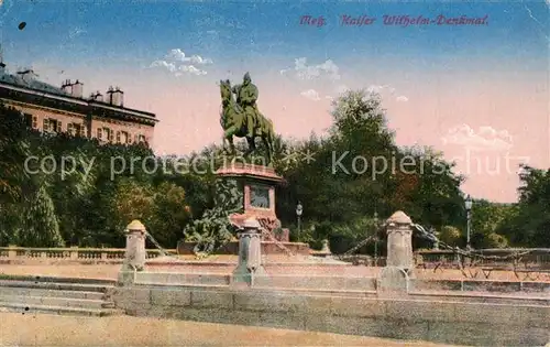 Metz_Moselle Monument Empereur Guillaume Kaiser Wilhelm Denkmal Metz_Moselle