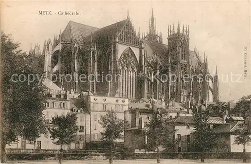 Metz_Moselle La Cathedrale Dom Metz_Moselle