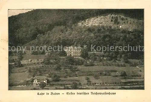 Lahr_Baden Erstes deutsches Reichswaisenhaus Lahr_Baden