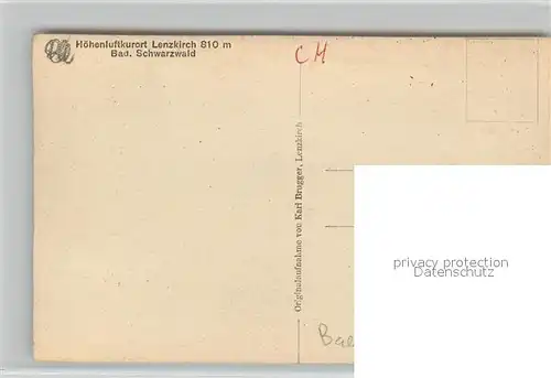 Lenzkirch Panorama Luftkurort im Schwarzwald Lenzkirch