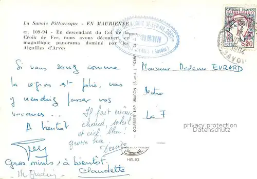 AK / Ansichtskarte Col_de_la_Croix Panorama Col_de_la_Croix