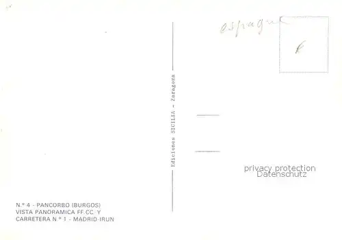 AK / Ansichtskarte Pancorbo Panorama Pancorbo