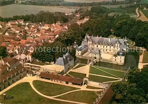 AK / Ansichtskarte Tanlay Fliegeraufnahme Tanlay