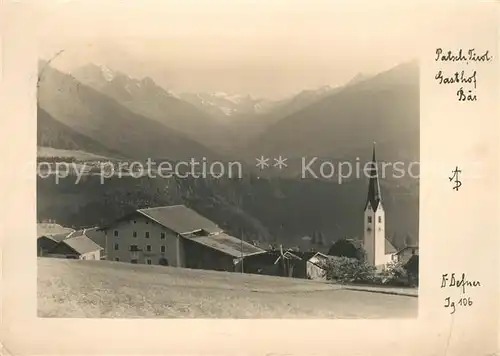 AK / Ansichtskarte Patsch Gasthof Baer Patsch