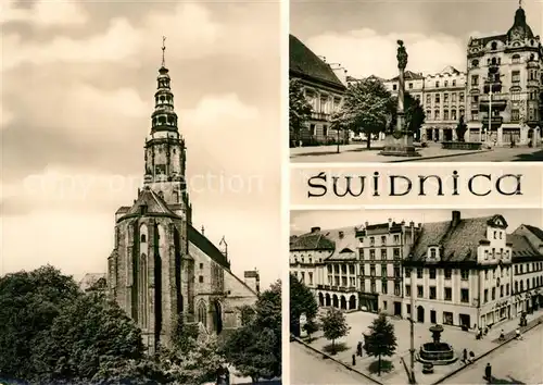 AK / Ansichtskarte Swidnica Rathaus  Swidnica