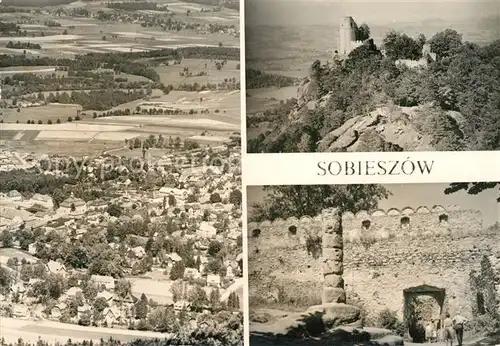 AK / Ansichtskarte Sobieszow Panoramen Burg Sobieszow