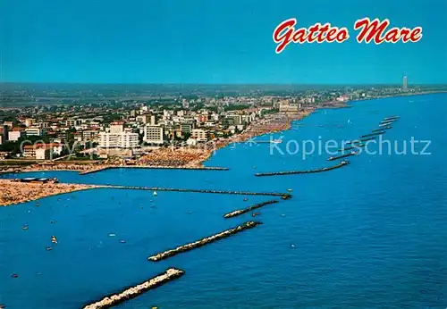 AK / Ansichtskarte Gatteo_Mare Panorama Fliegeraufnahme Gatteo Mare