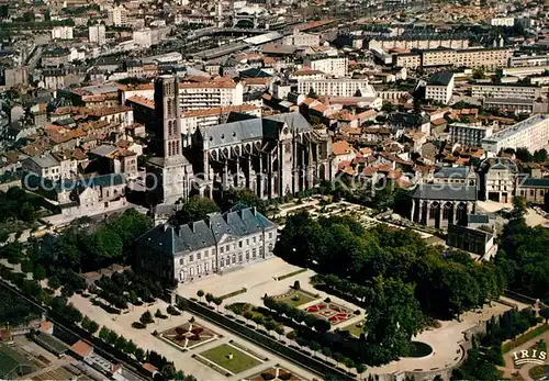 AK / Ansichtskarte Limoges_Haute_Vienne Fliegeraufnahme Cathedrale Saint Etienne Limoges_Haute_Vienne