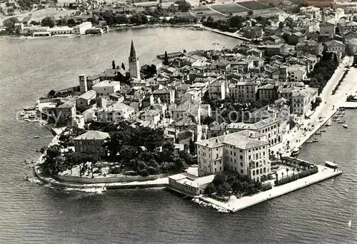 AK / Ansichtskarte Porec Fliegeraufnahme Porec