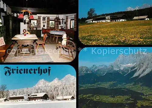 AK / Ansichtskarte Ramsau_Dachstein_Steiermark Frienerhof Ferienhaus Appartements Ramsau_Dachstein