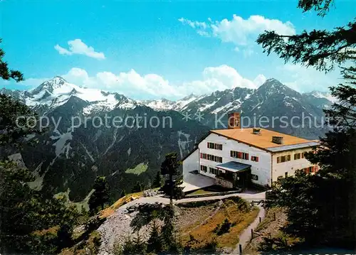 AK / Ansichtskarte Mayrhofen_Zillertal Cafe Restaurant Penkenbahn Mayrhofen_Zillertal