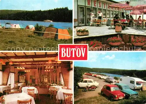 AK / Ansichtskarte Butov Campingplatz Restaurant Butov