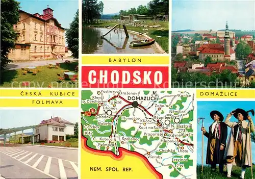 AK / Ansichtskarte Chodsko Ceska Kubice Folmava Babylon Domazlice Chodsko