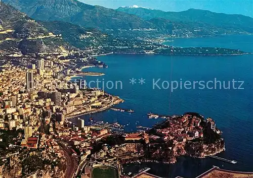 AK / Ansichtskarte Monaco Fliegeraufnahme Cap Martin Menton Monaco