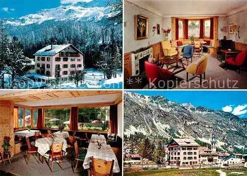 AK / Ansichtskarte Sils_Engadin_Graubuenden Pensiun Privata Sils_Engadin_Graubuenden