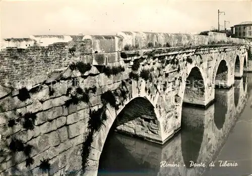 AK / Ansichtskarte Rimini Pont Tiberio Rimini