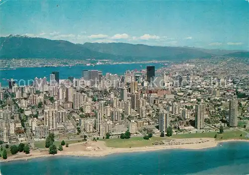 AK / Ansichtskarte Vancouver_British_Columbia Aerial View of the downtown District Vancouver Vancouver_British