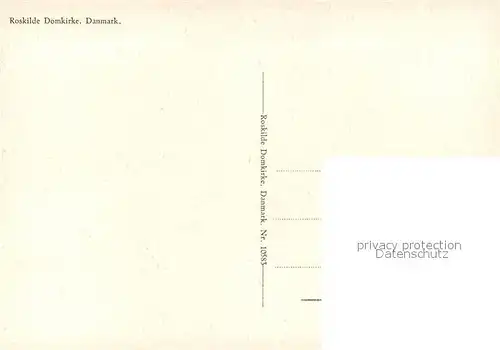 AK / Ansichtskarte Roskilde Domkirke Roskilde