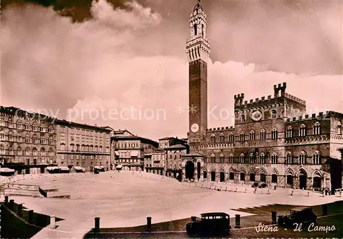 AK / Ansichtskarte Siena La place principale de la ville Siena