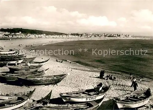 AK / Ansichtskarte Figueira_da_Foz A cidade e a praia vistas de Buarcos Figueira_da_Foz