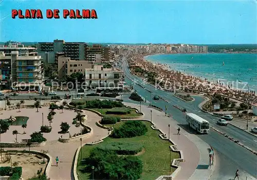 AK / Ansichtskarte Playa_de_Palma_Mallorca Panorama Playa_de_Palma_Mallorca