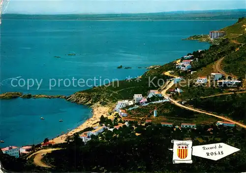 AK / Ansichtskarte Rosas_Costa_Brava_Cataluna Vista General de la Canvellas Rosas_Costa