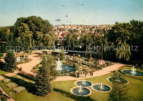 AK / Ansichtskarte Zweibruecken_Pfalz Rosengarten Zweibruecken Pfalz