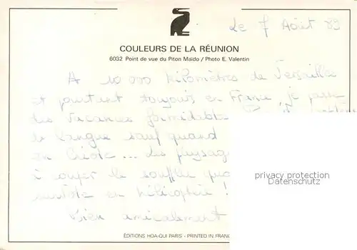 AK / Ansichtskarte La_Reunion Point de vue du Piton Maido La_Reunion