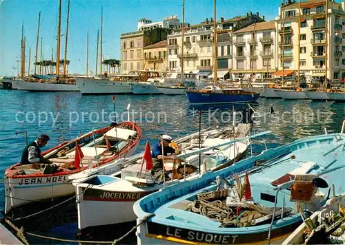 AK / Ansichtskarte Cannes_Alpes Maritimes Un aspect du Port Le Quai Saint Pierre Cannes Alpes Maritimes