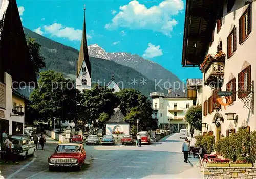 AK / Ansichtskarte Mayrhofen_Zillertal Ortspartie Mayrhofen_Zillertal