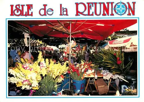 AK / Ansichtskarte La_Reunion Saint Denis Marche La_Reunion