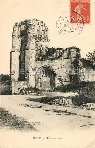 AK / Ansichtskarte Donzy_le_Pre La Tour Ruine 