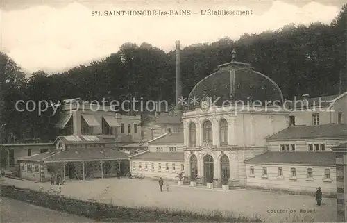 AK / Ansichtskarte Saint Honore les Bains Etablissement Saint Honore les Bains