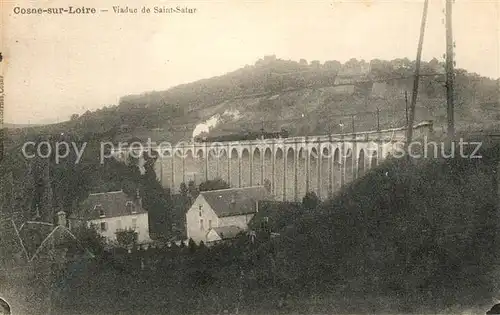 AK / Ansichtskarte Cosne Cours sur Loire Viaduc de Saint Satur Cosne Cours sur Loire