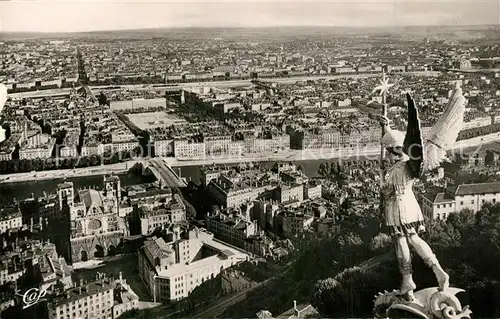 AK / Ansichtskarte Lyon_France Panorama pris de Fourviere Lyon France