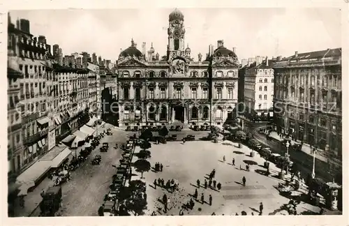 AK / Ansichtskarte Lyon_France Place des Terreaux Lyon France