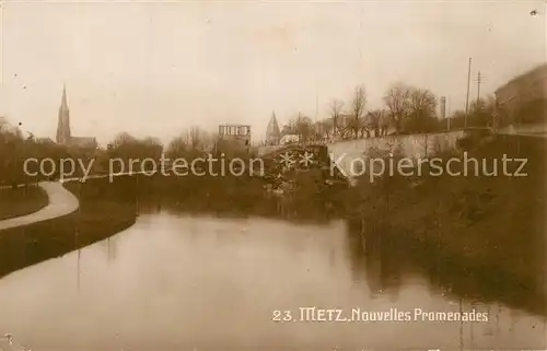 AK / Ansichtskarte Metz_Moselle Nouvelles Promenades Metz_Moselle