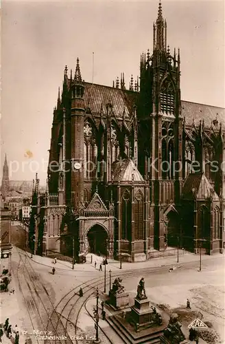 AK / Ansichtskarte Metz_Moselle La Cathedrale Dom Metz_Moselle