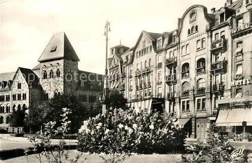 AK / Ansichtskarte Metz_Moselle Place de la Gare Hotel des Postes Metz_Moselle