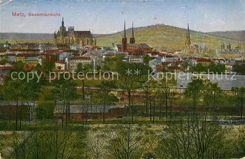 AK / Ansichtskarte Metz_Moselle Panorama Metz_Moselle