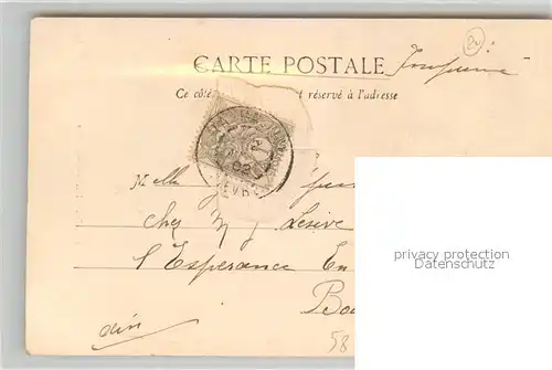 AK / Ansichtskarte Decize Interieur de l Eglise Decize