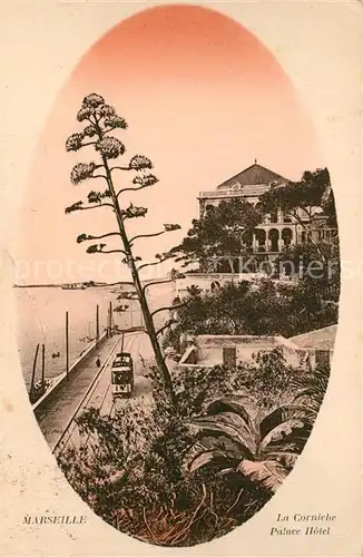 AK / Ansichtskarte Marseille_Bouches du Rhone La Corniche Palace Hotel Marseille