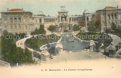 AK / Ansichtskarte Marseille_Bouches du Rhone Palais Longchamp Marseille