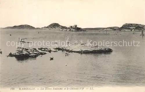 AK / Ansichtskarte Marseille_Bouches du Rhone Les Ilettes Endoume et Chateau d If Marseille