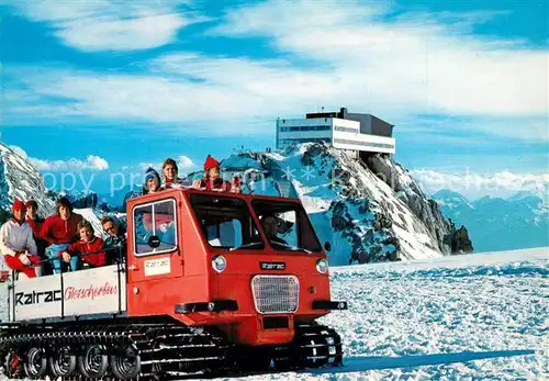 AK / Ansichtskarte Ramsau_Dachstein_Steiermark Gletscherbahn Bergstation Bergrestaurant Winter Ramsau_Dachstein