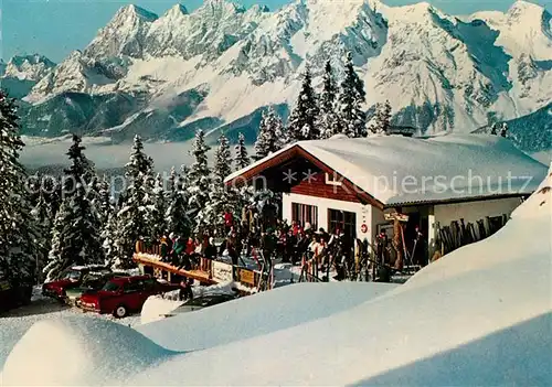 AK / Ansichtskarte Dachstein_Steiermark Jausenstueberl Tauernblick Schladminger Planei Dachstein_Steiermark